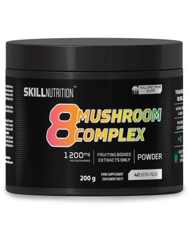 8 Mushroom Complex - 200g | Skill Nutrition