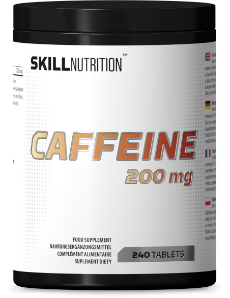 Caffeine, 200mg - 240 tabs | Skill Nutrition