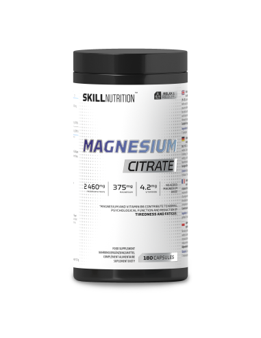 Magnesium + B6 - 180 caps | Skill Nutrition