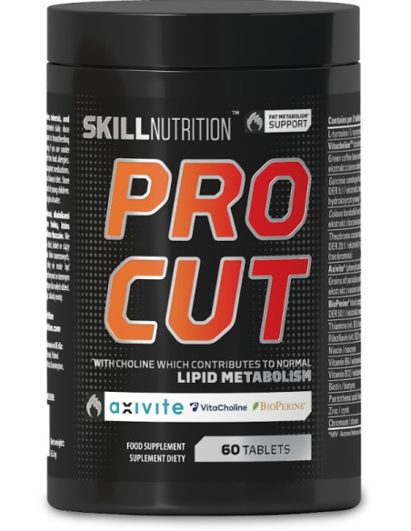 Pro Cut, Fat Metabolism Support - 60 tablets | Skill Nutrition