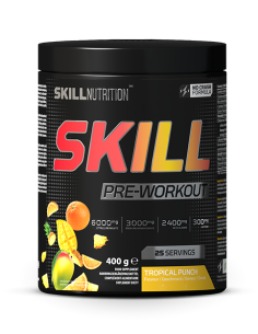 Skill Pre-Workout, Tropical Punch - 400g | Skill Nutrition