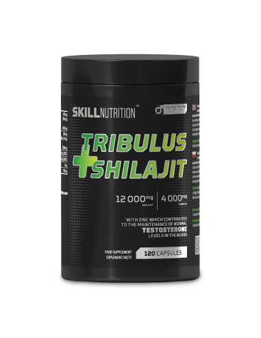 Tribulus + Shilajit - 120 vegan caps | Skill...
