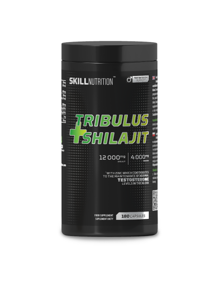 Tribulus + Shilajit - 180 vegan caps | Skill Nutrition