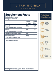 Liposomal Vitamin C with R-Lipoic Acid, 50 ml -... 2