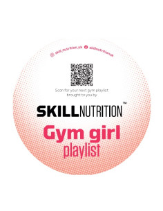 Skill Sticker EN Gym Girl - Marketing Only | Skill Nutrition