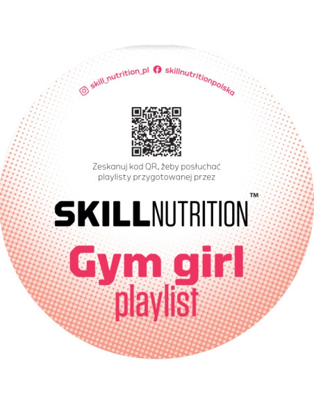 Skill Sticker PL Gym Girl - Marketing Only | Skill Nutrition