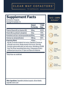 Clear Way Cofactors®, 75 Capsules - Quicksilver Scientific 2