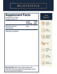 Nanoemulsified Milk Thistle - 50 ml | Quicksilver Scientific 2