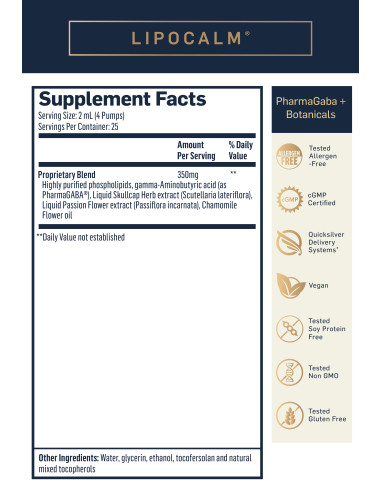 LipoCalm™, 50 ml - Quicksilver Scientific