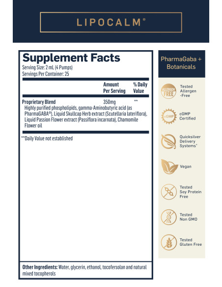 LipoCalm™, 50 ml - Quicksilver Scientific