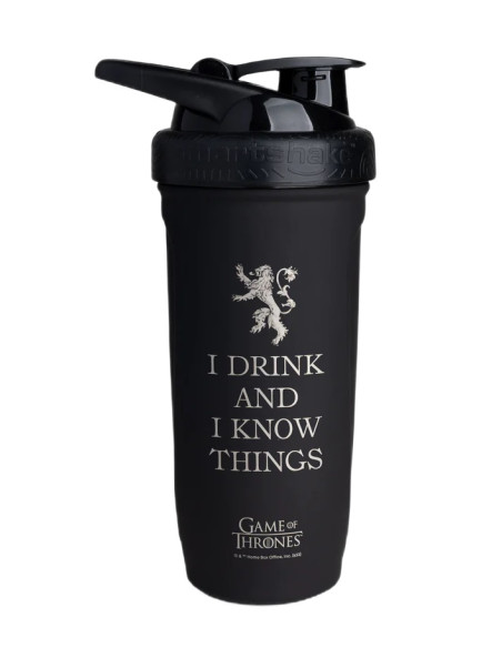 Reforce Stainless Steel - Game Of Thrones, I Drink and I Know Things - 900 ml. | SmartShake