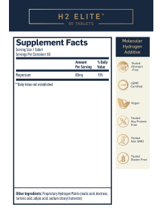 H2 Elite, 60 Tablets - Quicksilver Scientific 2