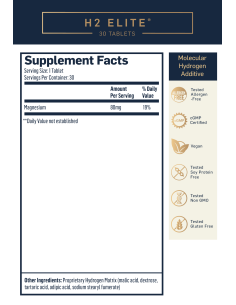 H2 Elite, 30 Tablets - Quicksilver Scientific 2