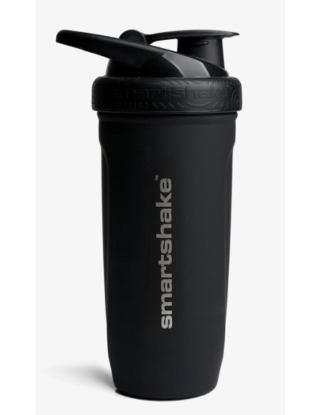 Reforce Stainless Steel, Black - 900 ml. | SmartShake