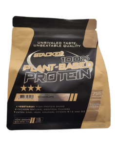100% Plant Based Protein, Chocolate - 454g | Stacker2 Europe