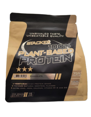 100% Plant Based Protein, Chocolate - 454g |...
