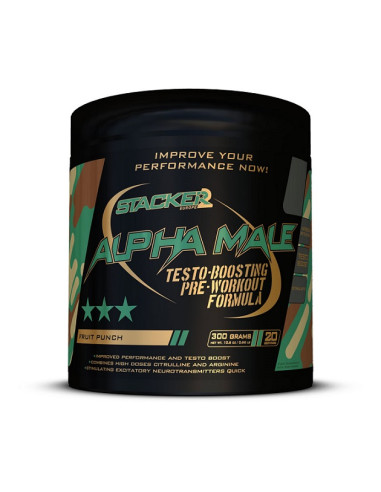Alpha Male, Fruit Punch - 300g | Stacker2 Europe