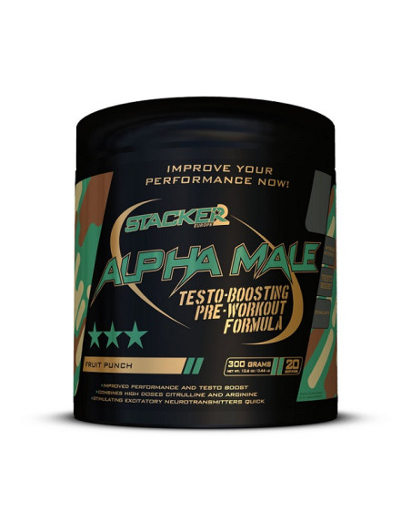 Alpha Male, Fruit Punch - 300g | Stacker2 Europe