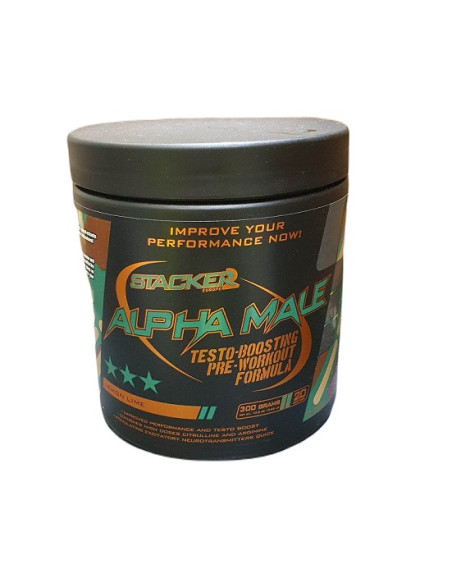 Alpha Male, Lemon Lime - 300g | Stacker2 Europe