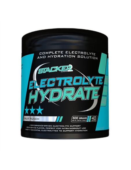 Electrolyte Hydrate, Fruit Punch - 300g | Stacker2 Europe