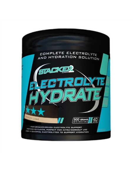 Electrolyte Hydrate, Lemon Lime - 300g | Stacker2 Europe