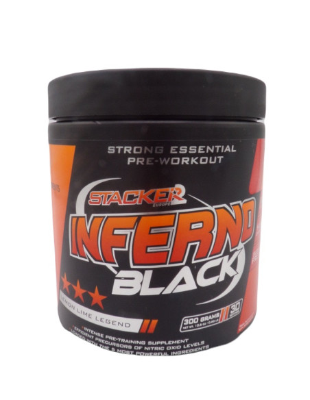 Inferno Black, Lemon Lime - 300g | Stacker2 Europe