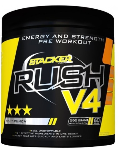 Rush V4, Fruit Punch - 360g | Stacker2 Europe