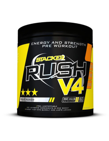 Rush V4, Tropical - 360g | Stacker2 Europe