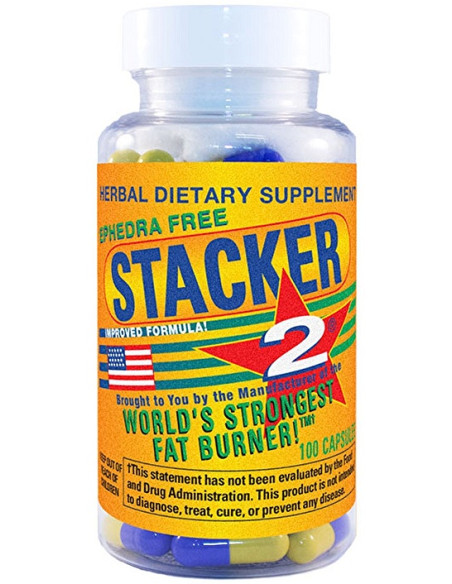 Stacker 2 Ephedra Free - 100 caps | Stacker2 Europe