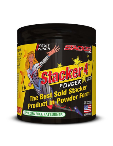 Stacker 4 Powder, Fruit Punch - 150g | Stacker2...