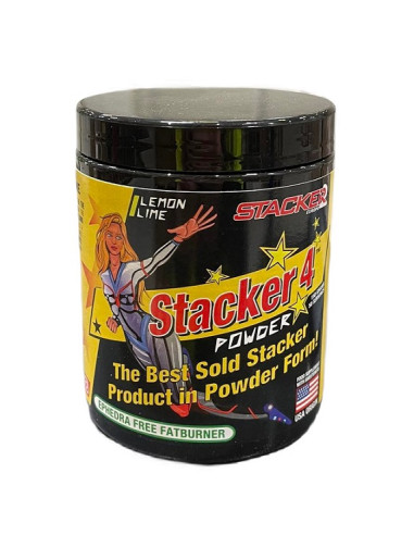Stacker 4 Powder, Lemon Lime - 150g | Stacker2...
