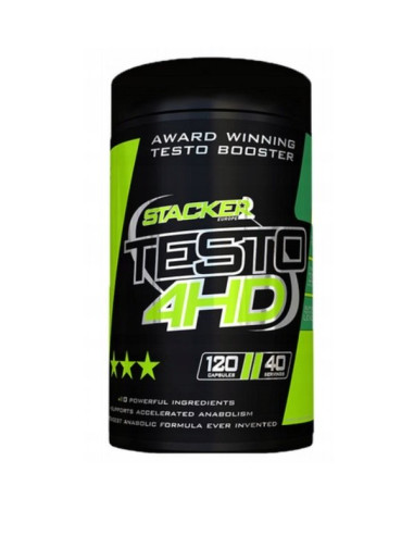 Testo 4HD - 120 vcaps | Stacker2 Europe