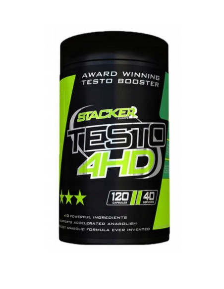Testo 4HD - 120 vcaps | Stacker2 Europe