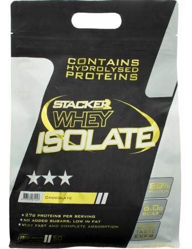 Whey Isolate, Vanilla - 1500g | Stacker2 Europe