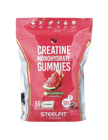 Creatine Monohydrate Gummies, Juicy Watermelon...