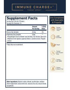Immune Charge+™ Throat Spray - Quicksilver Scientific 2