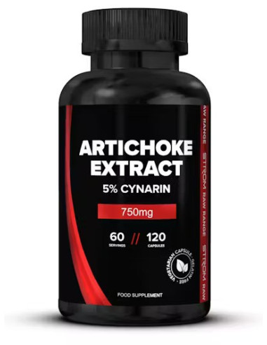 Artichoke Extract, 750mg - 120 caps | Strom Sports