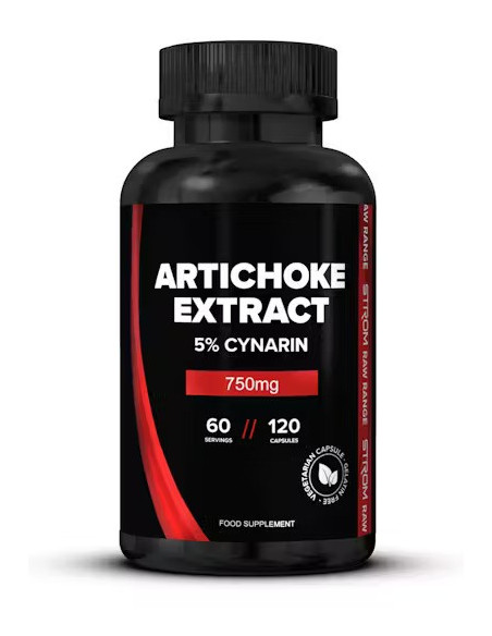 Artichoke Extract, 750mg - 120 caps | Strom Sports