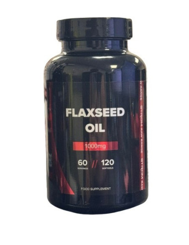 Flaxseed Oil  - 120 softgels | Strom Sports