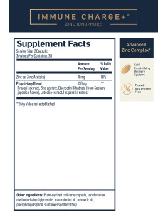 Immune Charge+® Zinc Ionophore, 60 Capsules - Quicksilver... 2