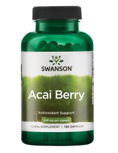Acai Berry, 500mg - 120 caps | Swanson