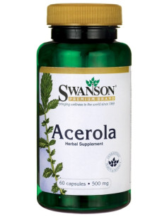 Acerola, 500mg - 60 caps | Swanson