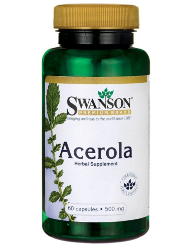 Acerola, 500mg - 60 caps | Swanson