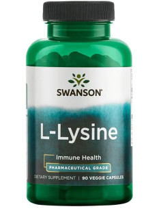 AjiPure L-Lysine, 500mg - 90 vcaps | Swanson