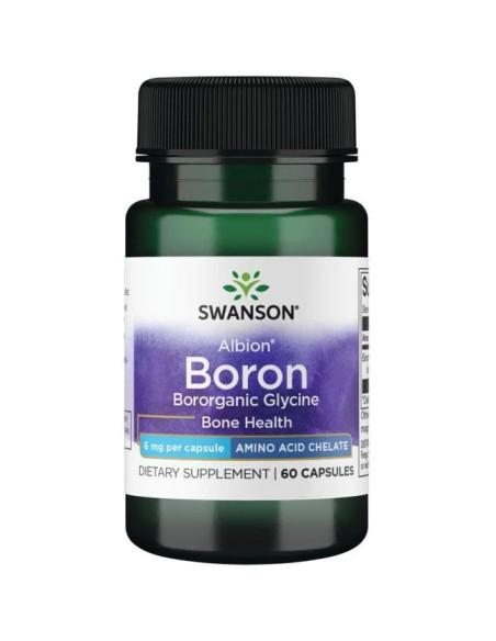 Albion Boron Glycine, 6mg - 60 caps | Swanson
