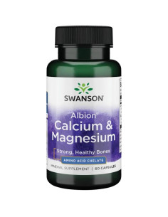 Albion Calcium & Magnesium - 60 caps | Swanson