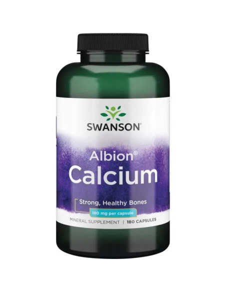 Albion Calcium, 180mg - 180 caps | Swanson