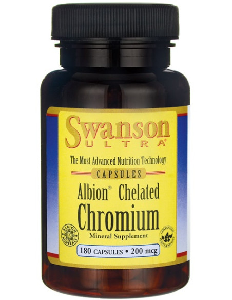 Albion Chelated Chromium, 200mcg - 180 caps | Swanson