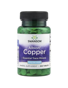Copper, 2mg - 300 tabs | Swanson