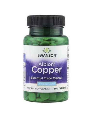 Copper, 2mg - 300 tabs | Swanson